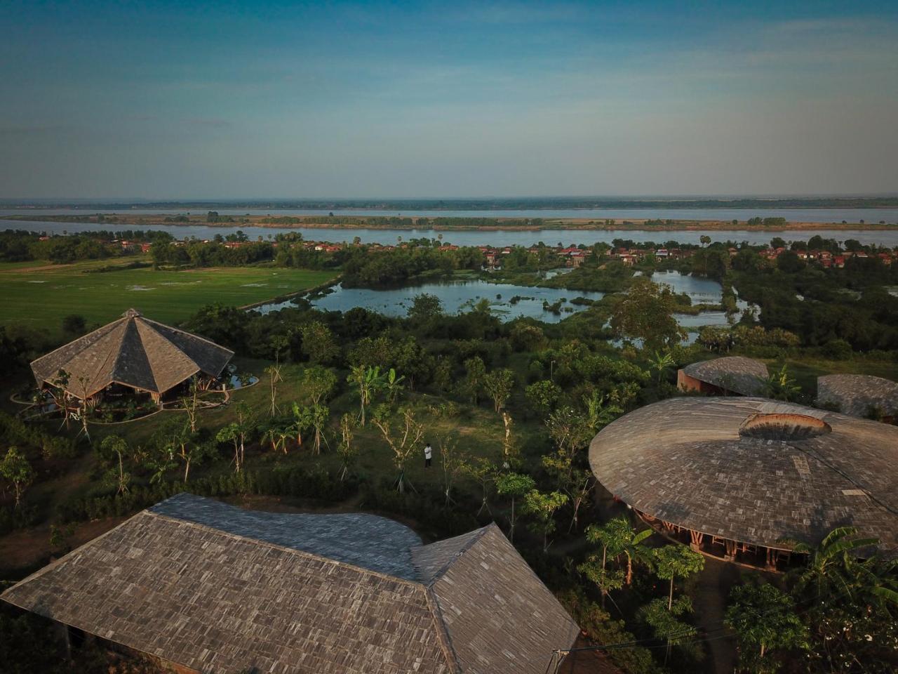 Hanchey Bamboo Resort Kampong Cham Exteriér fotografie